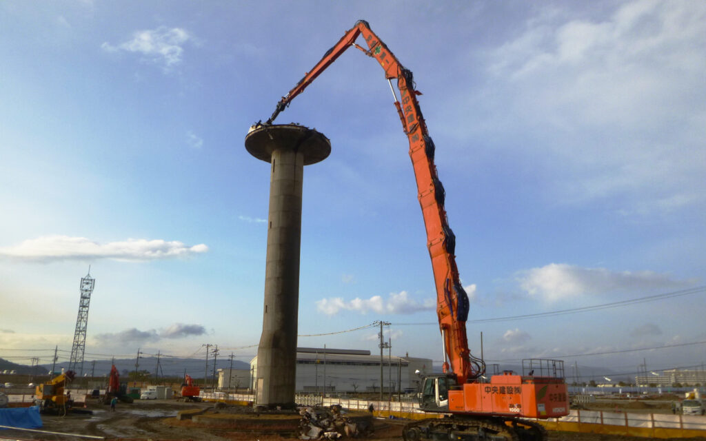 大規模解体工事画像