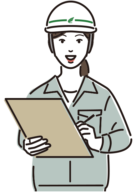 中央建設・女性スタッフ