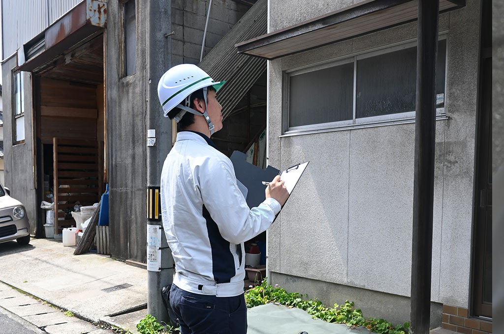 着工前現地調査