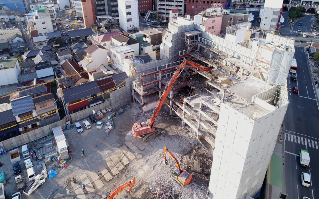 大規模解体画像